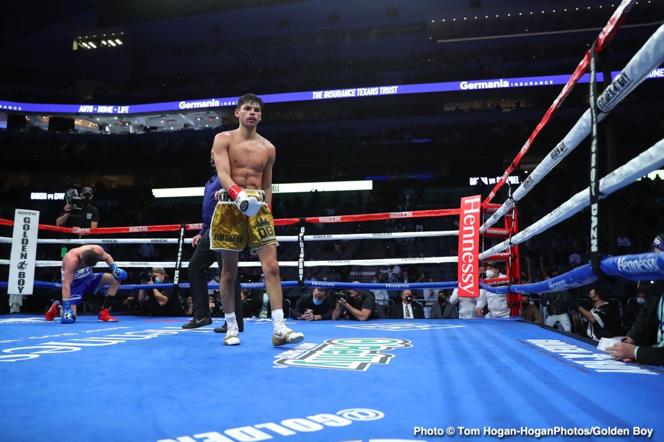 Hearn insisting Devin Haney vs. Ryan Garcia negotiations must begin