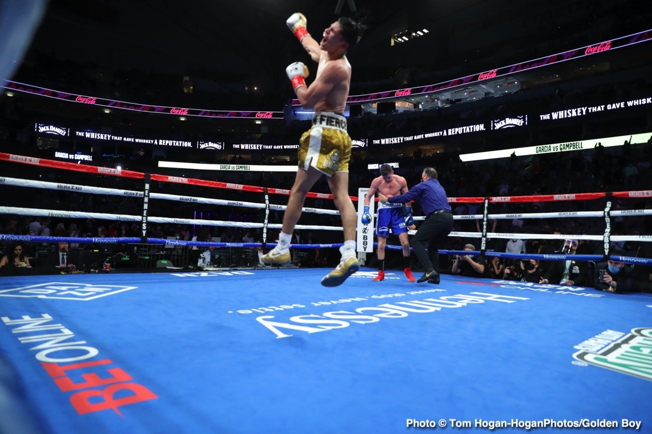 'Ryan Garcia won't hit Devin with those shots' says Bill Haney on Ryan's win over Campbell