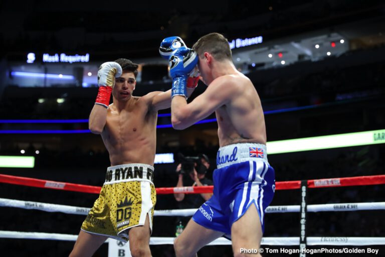Ryan Garcia KOs Campbell - Boxing Results