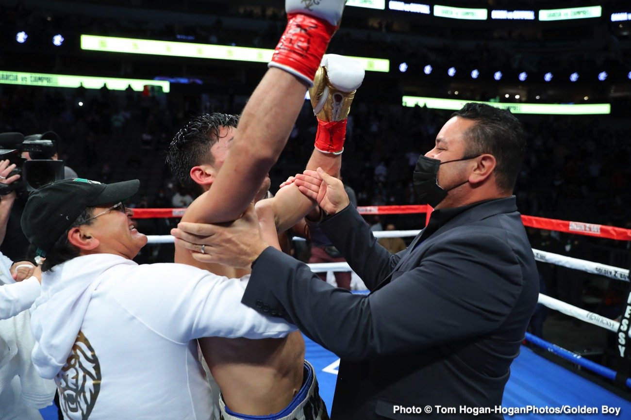 Photos: Ryan Garcia destroys Campbell, captures interim WBA 135lb title