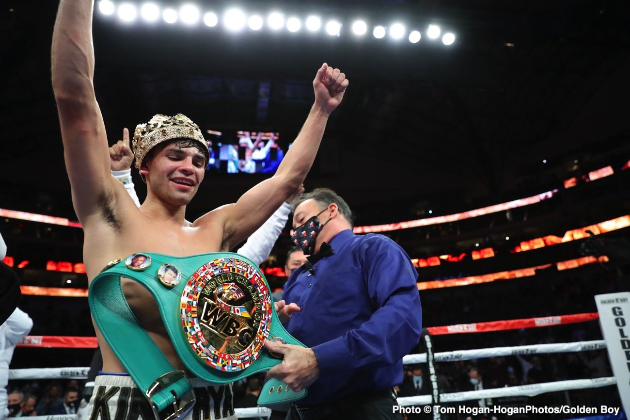 Ryan Garcia states he’s fighting Manny Pacquiao next