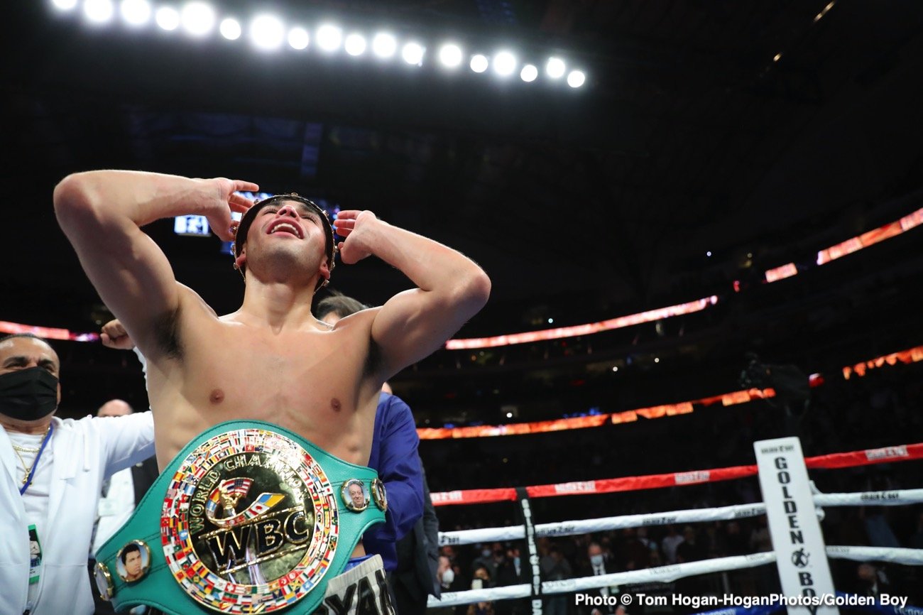 Ryan Garcia upset with De La Hoya, 'Don't lie on me'