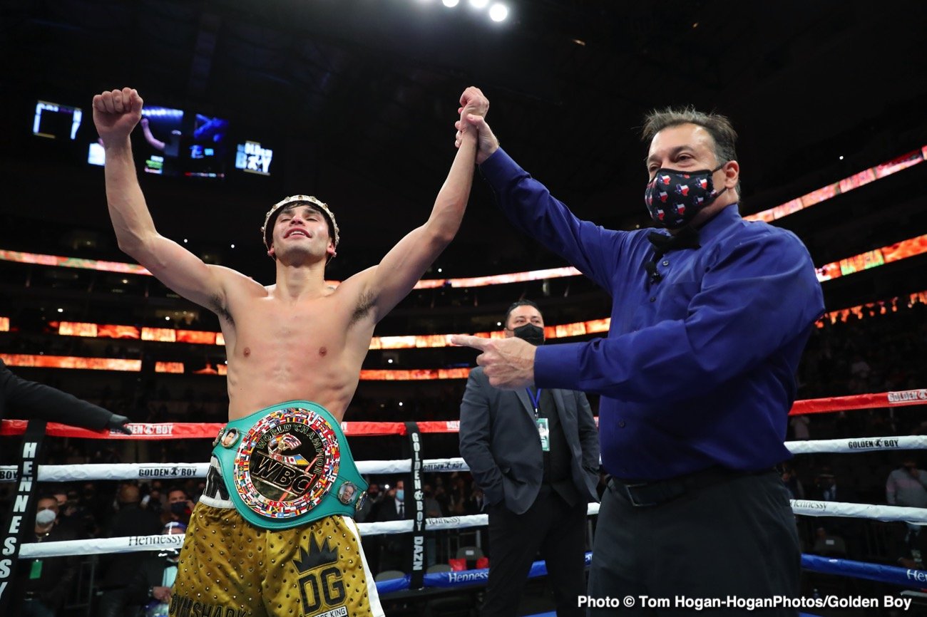 Photos: Ryan Garcia destroys Campbell, captures interim WBA 135lb title