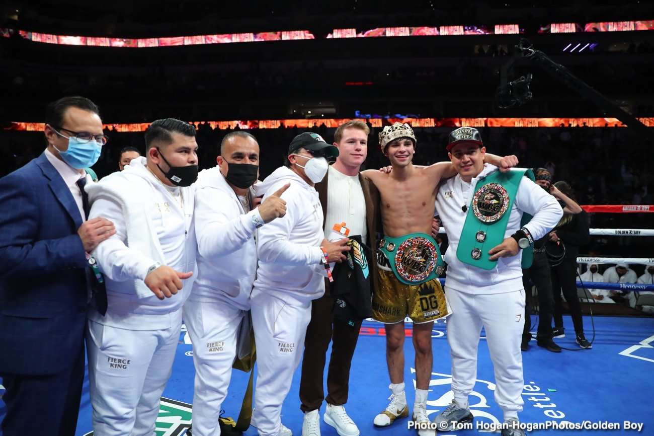 Ryan Garcia back in training