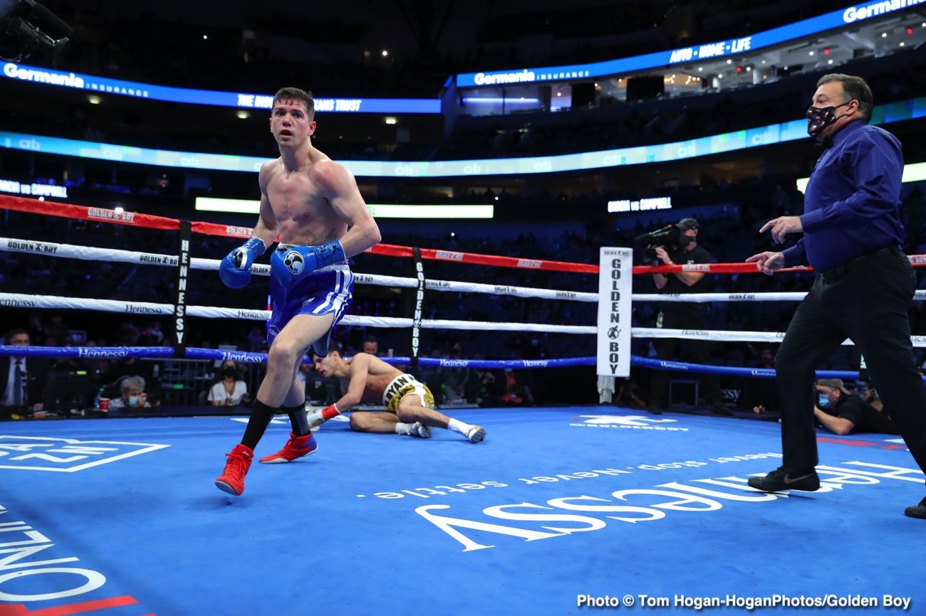 Ryan Garcia to Gervonta Davis: "Let's go"