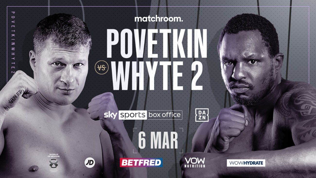 Povetkin - Whyte 2 rematch on 3/6
