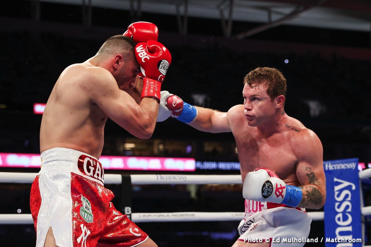 Canelo Alvarez vs. Billy Joe Saunders May 8th at AT&T Stadium or Allegiant Stadium