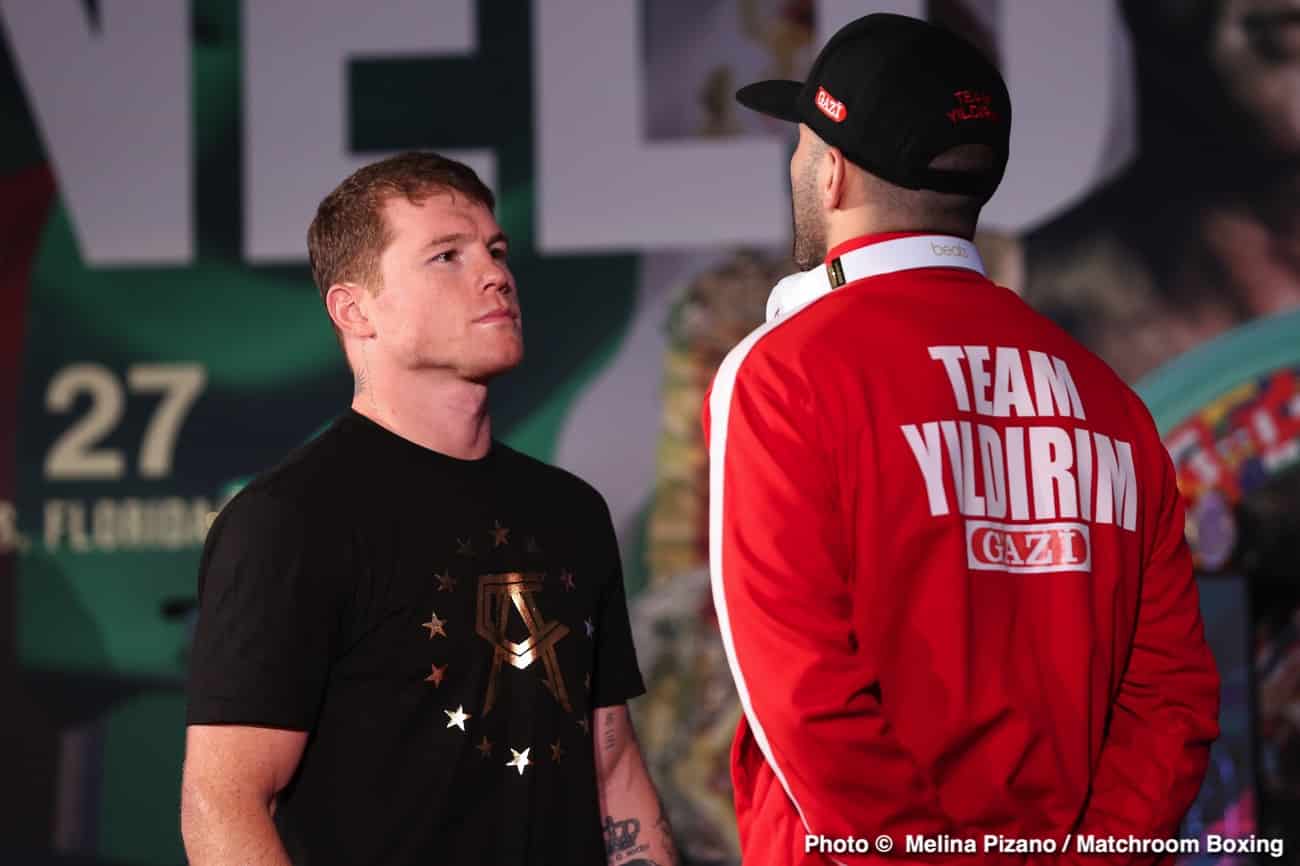 Canelo Alvarez - Avni Yildirim - press conference quotes