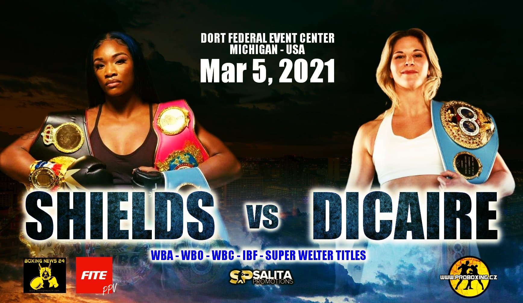 Watch LIVE: Shields - Dicaire FITE TV Live Stream — Boxing News
