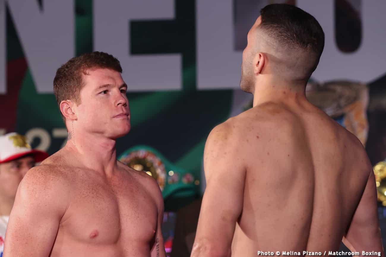 Canelo Alvarez - Avni Yildirim - weights from Miami