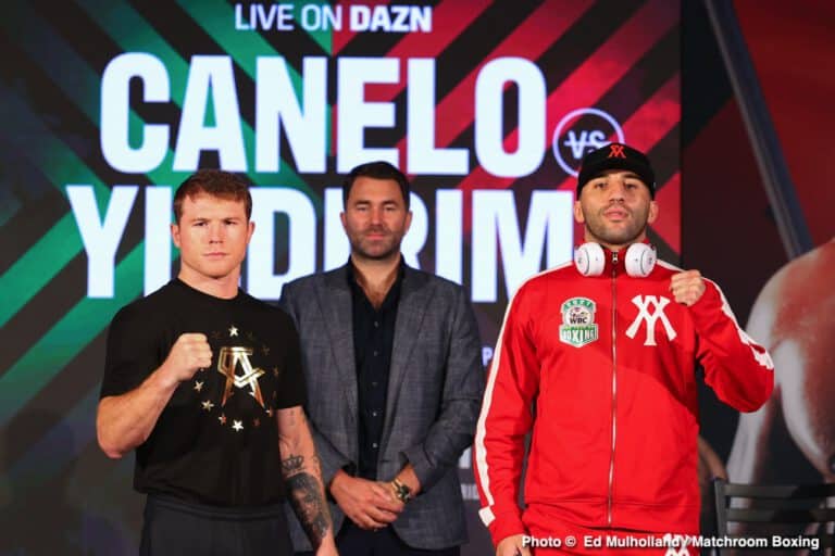 Canelo Alvarez - Avni Yildirim - press conference quotes