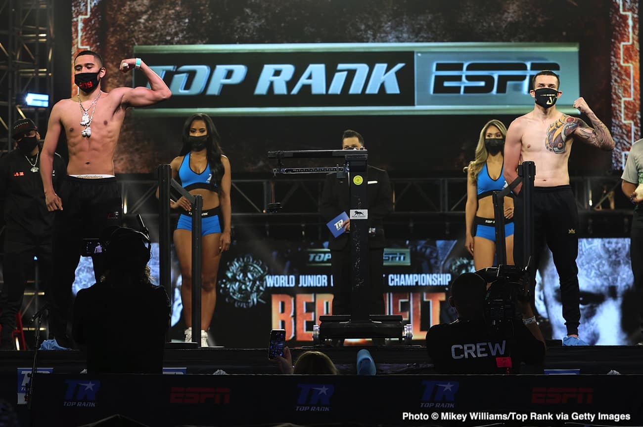 Boxing photo: Miguel Berchelt, Óscar Valdez image Watch Live: Miguel Berchelt vs Oscar Valdez Weigh In Live Stream