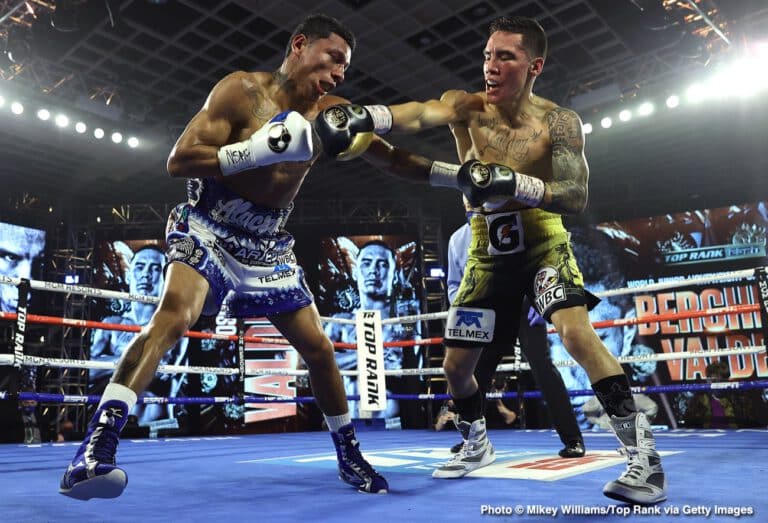 Berchelt - Valdez - live action from Las Vegas