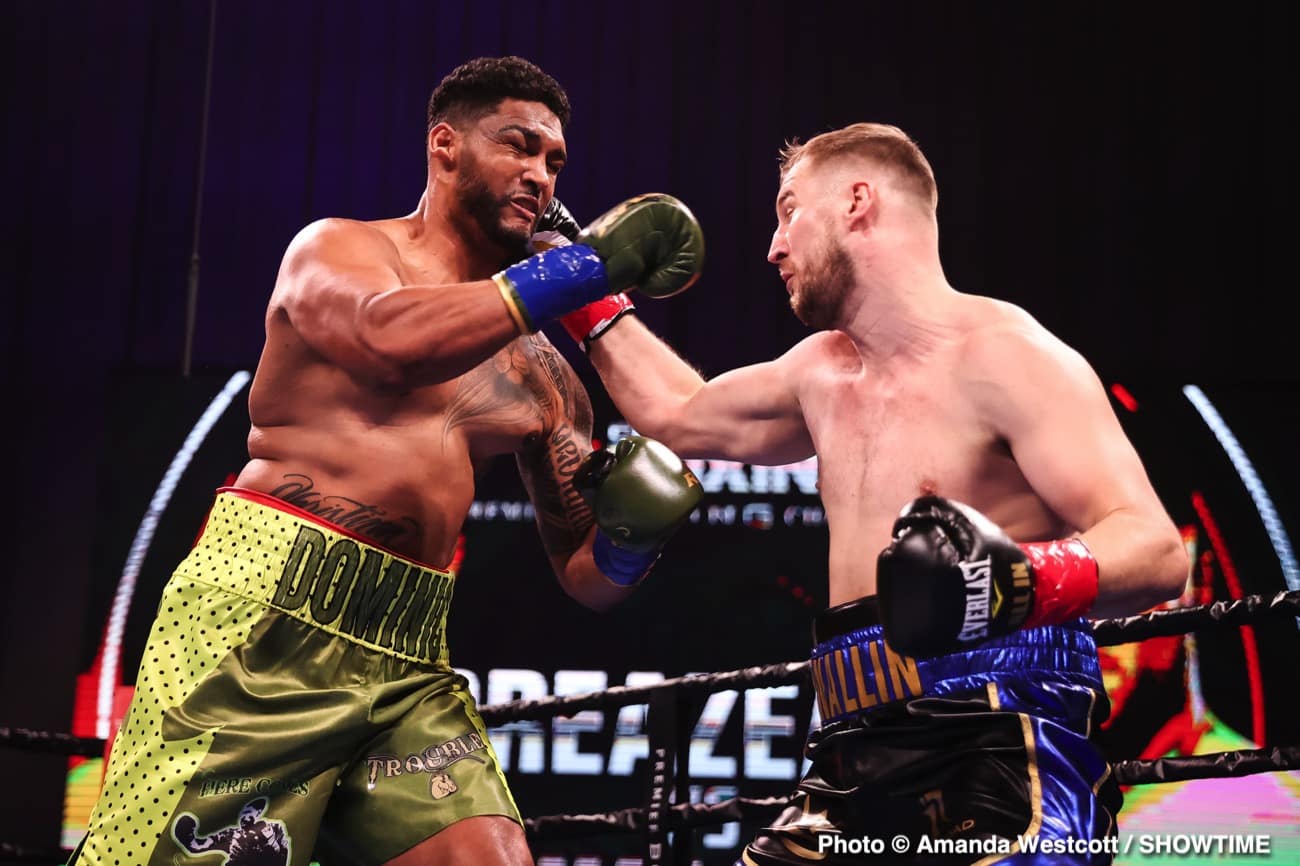 Adrien Broner defeats Jovanie Santiago in The Comeback - Boxing Results