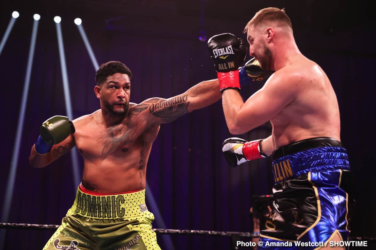Adrien Broner defeats Jovanie Santiago in The Comeback - Boxing Results