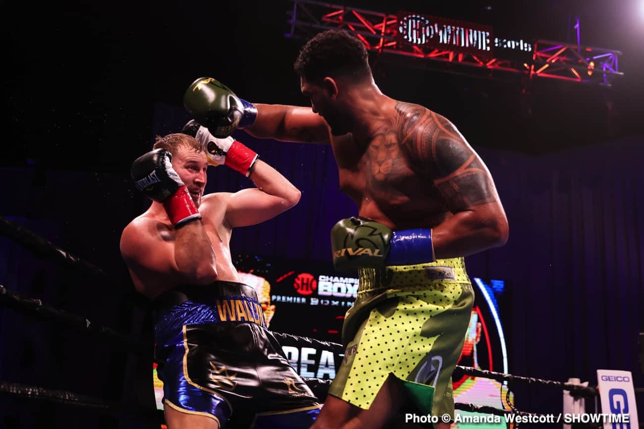 Adrien Broner defeats Jovanie Santiago in The Comeback - Boxing Results