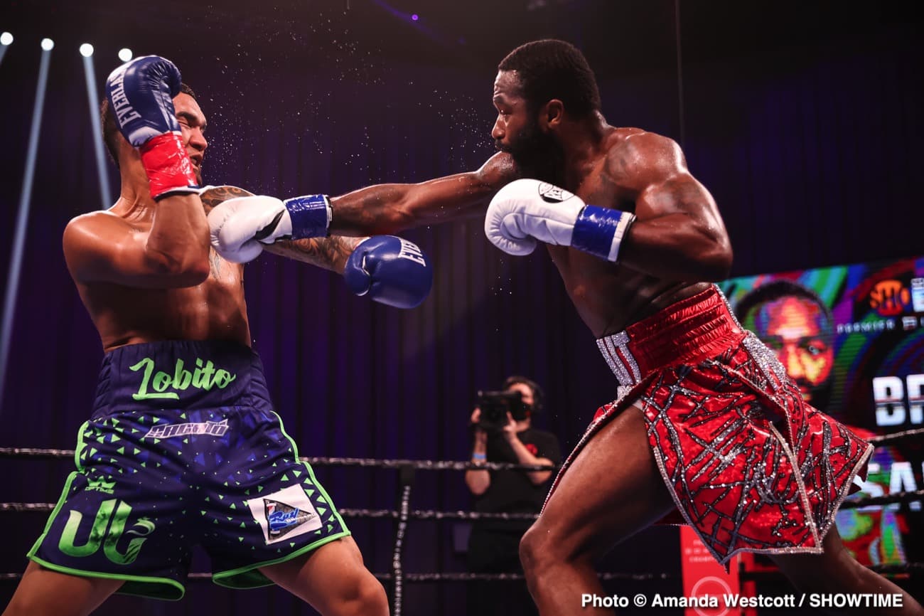 Adrien Broner defeats Jovanie Santiago in The Comeback - Boxing Results