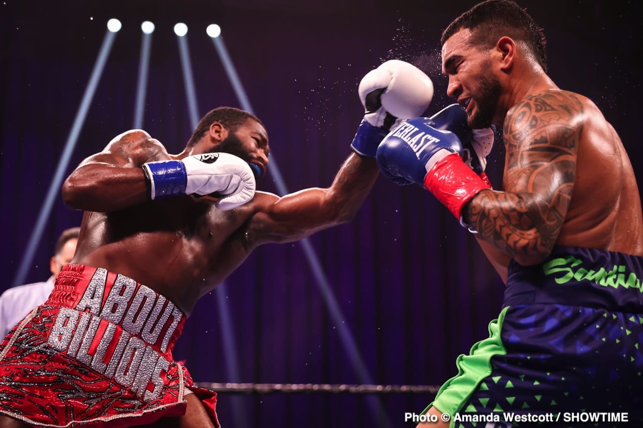 Adrien Broner defeats Jovanie Santiago in The Comeback - Boxing Results