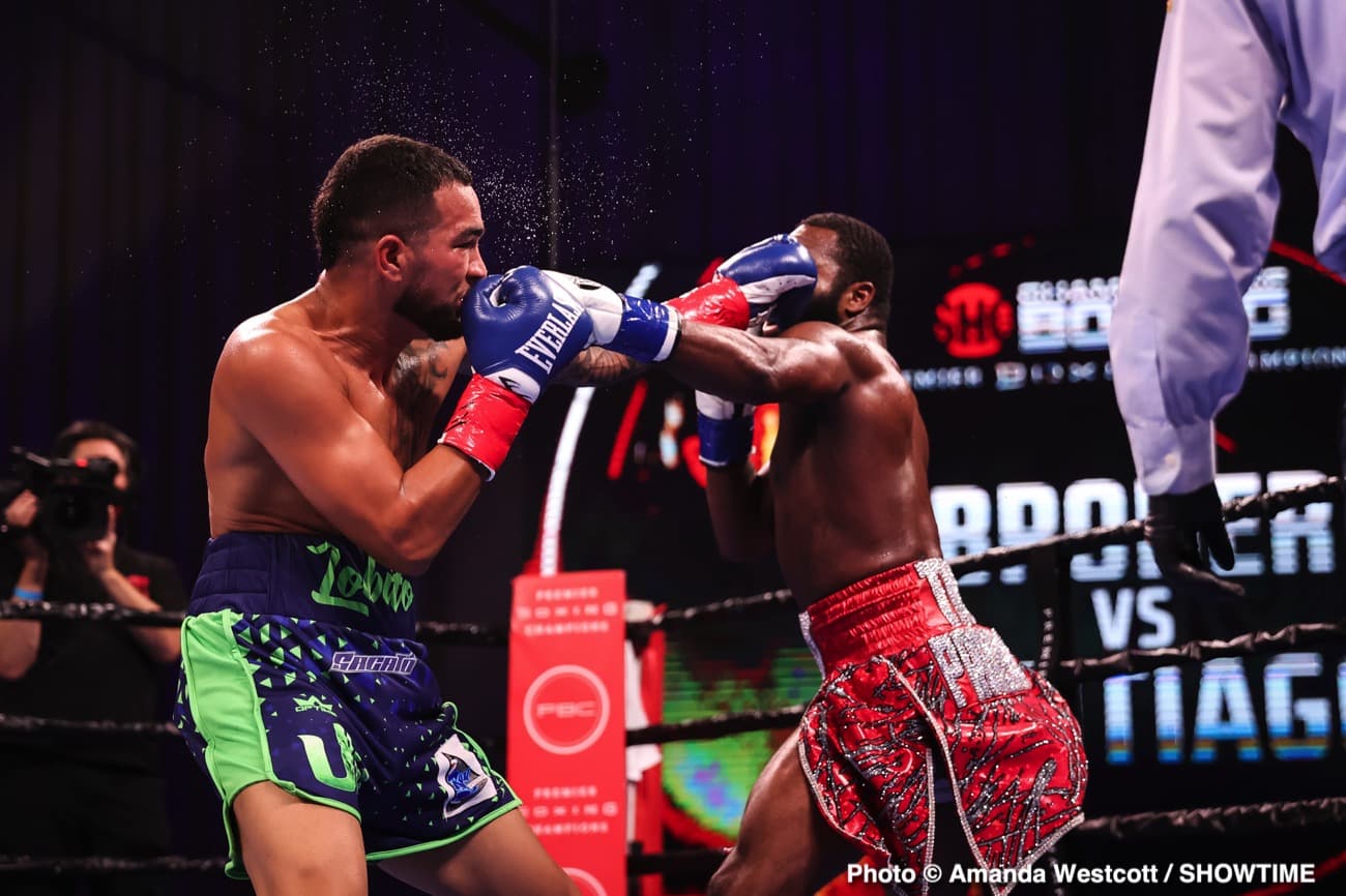 Adrien Broner defeats Jovanie Santiago in The Comeback - Boxing Results