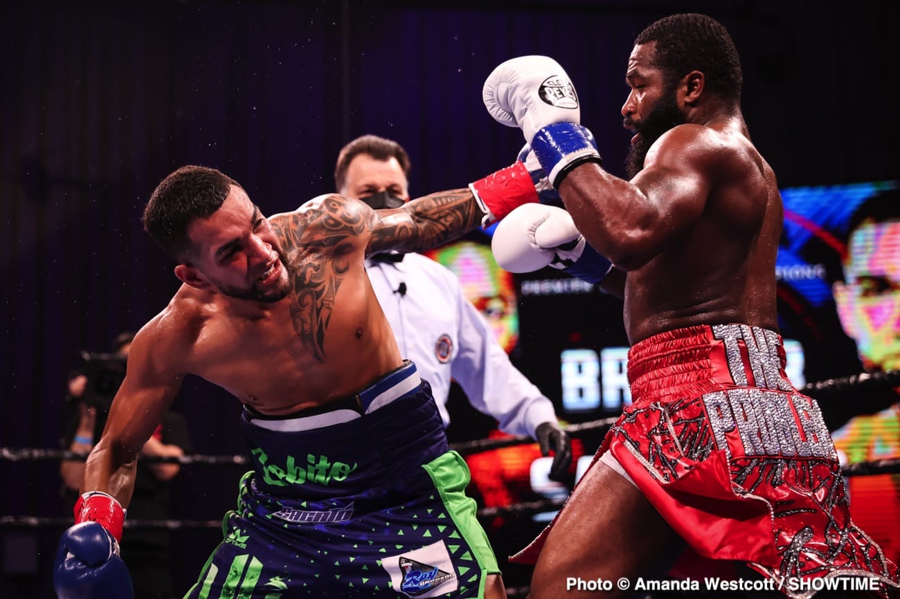 Adrien Broner defeats Jovanie Santiago in The Comeback - Boxing Results
