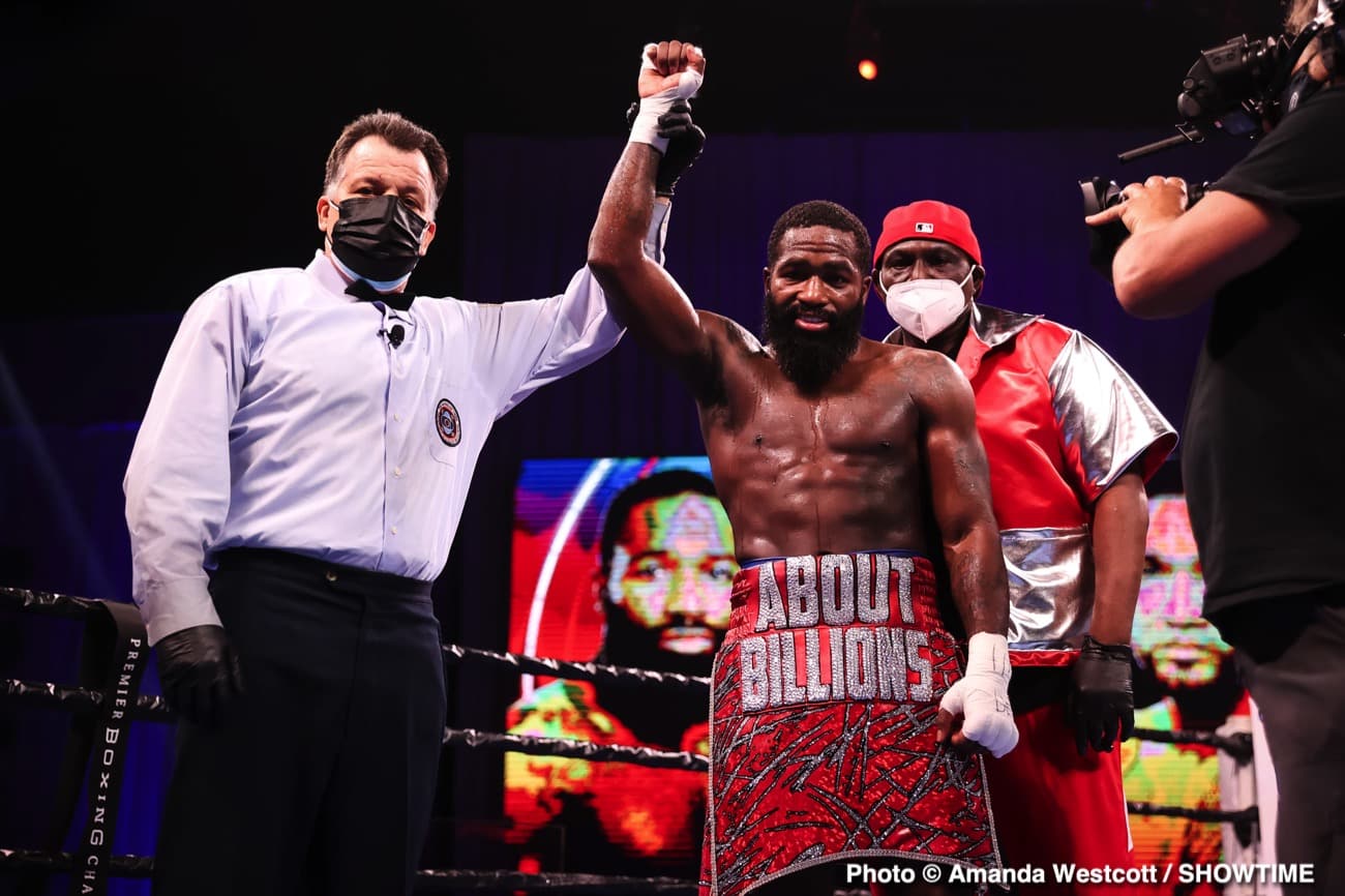 Adrien Broner, Omar Figueroa Jr. boxing image / photo
