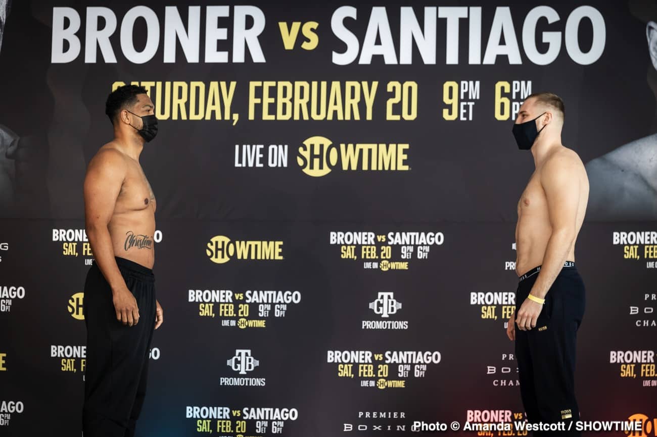 Watch Live: Adrien Broner vs. Santiago Showtime Weigh In Live Stream