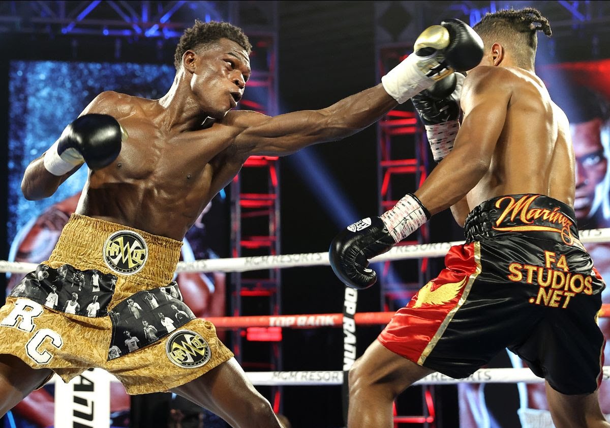 Richard Commey stops Marinez in 6th round - Boxing Results