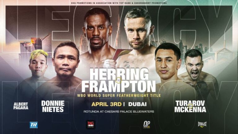 Good News For UK Fight Fans, As Frampton-Herring Clash Will Go Out Live On Channel 5