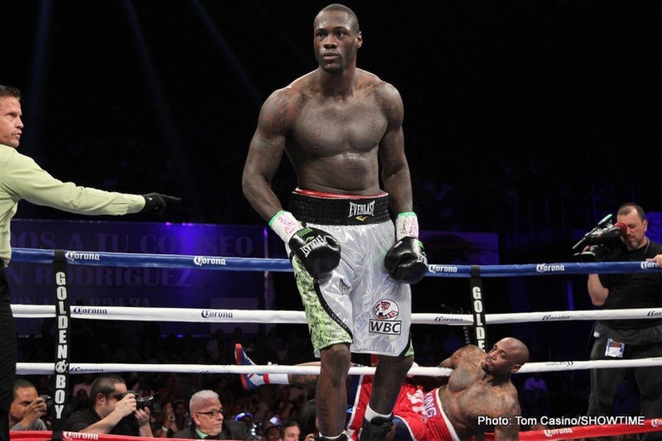 Deontay Wilder confirms Malik Scott as new coach