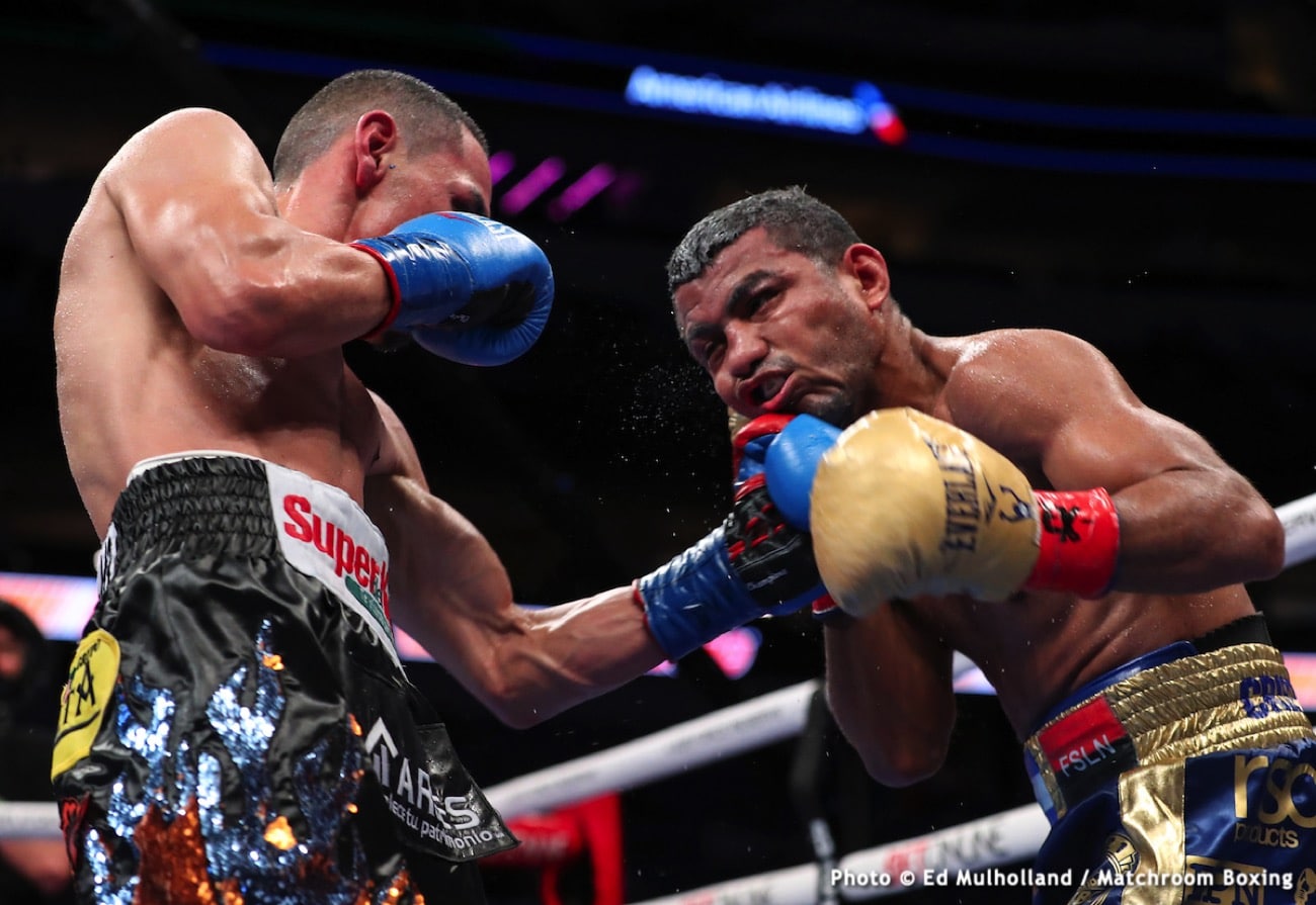 Juan Francisco Estrada, Roman Gonzalez boxing image / photo