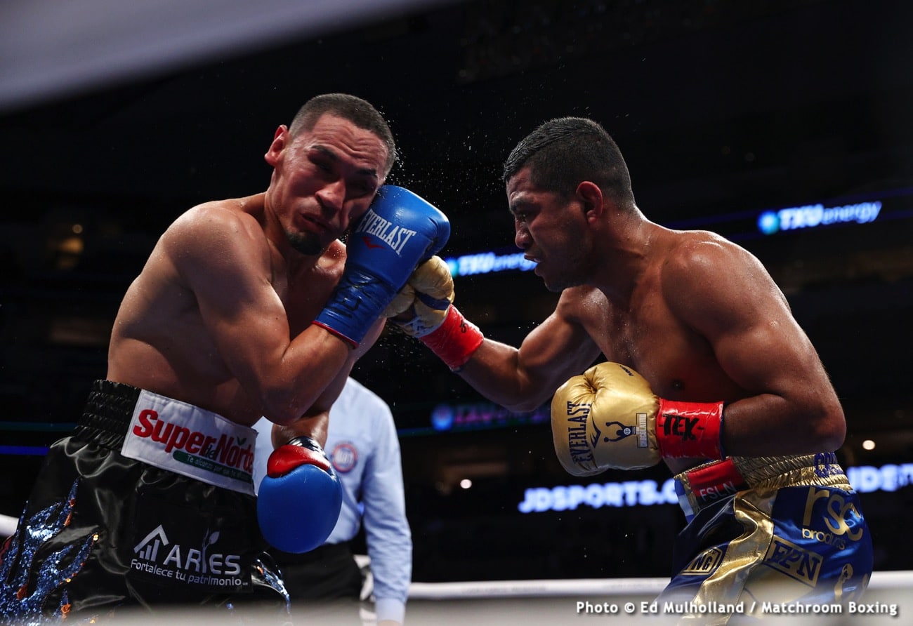 Juan Francisco Estrada, Roman Gonzalez boxing image / photo