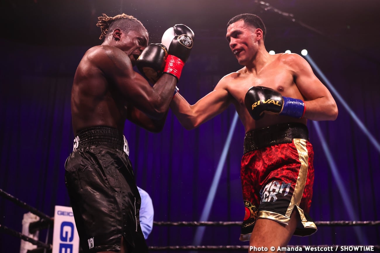 David Benavidez, Ronald Ellis boxing image / photo