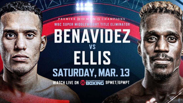 Watch Live: Benavidez vs Ellis FITE TV Live Stream