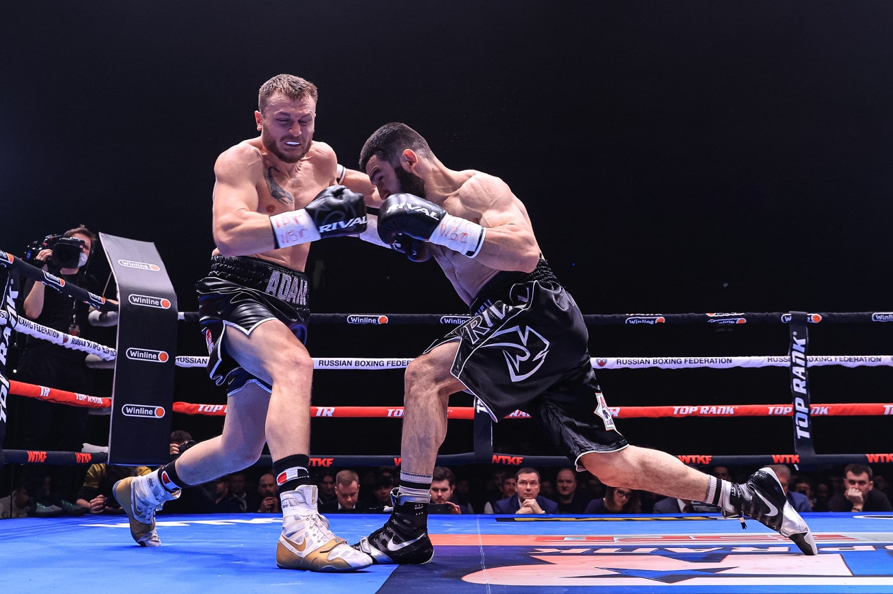 Artur Beterbiev stops Adam Deines - Boxing Results