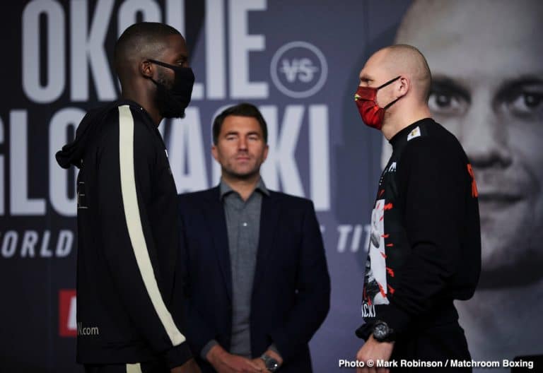 Watch LIVE: Krzysztof Glowacki - Lawrence Okolie Weigh Live Stream