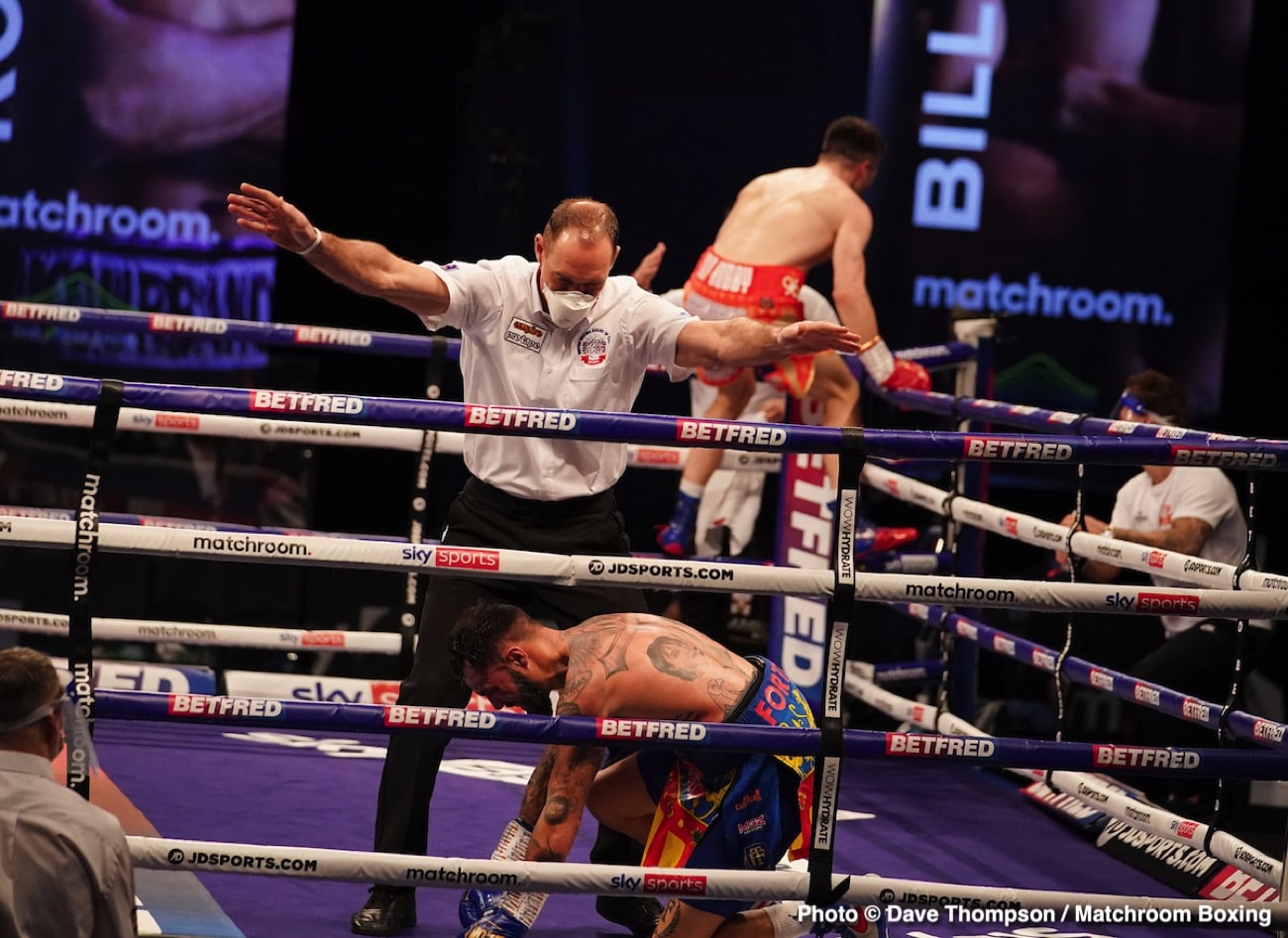 Photos: Okolie stops Glowacki in 6th to win WBO cruiserweight crown