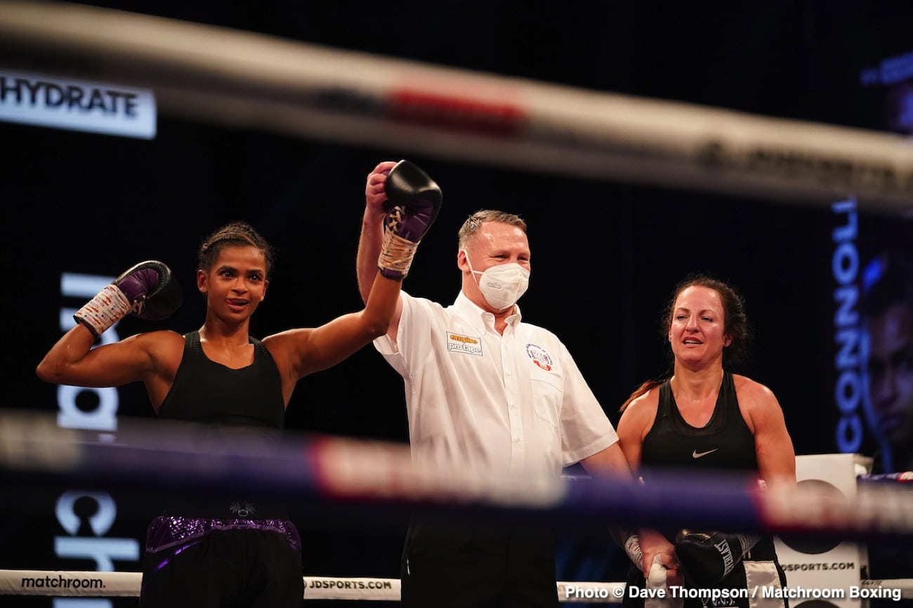 Photos: Okolie stops Glowacki in 6th to win WBO cruiserweight crown