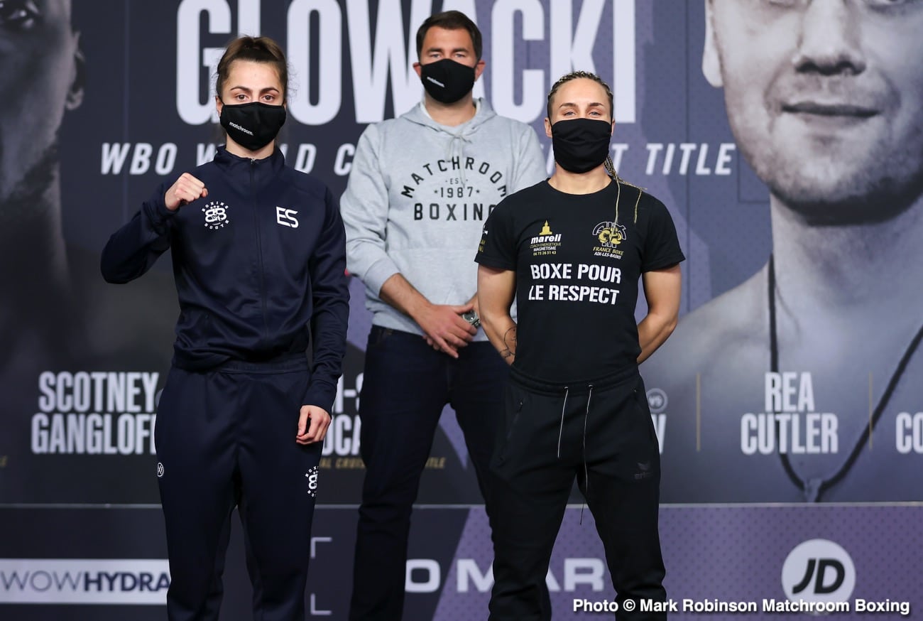 Okolie vs Glowacki Sky Sports Weigh In Results & Phtotos