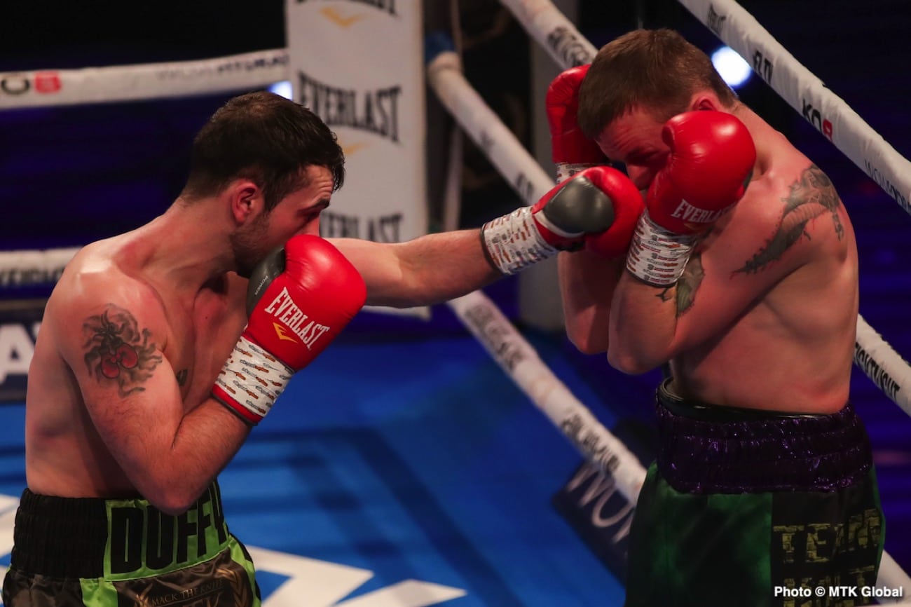 Boxing photo: image Lee McGregor destroys Karim Guerfi - Boxing Results