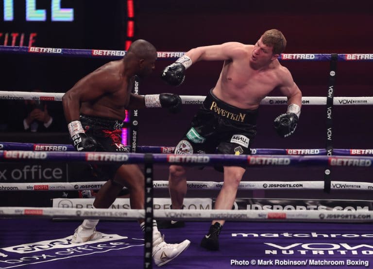 Whyte crushes Povetkin in massacre in Gibraltar - Boxing Results