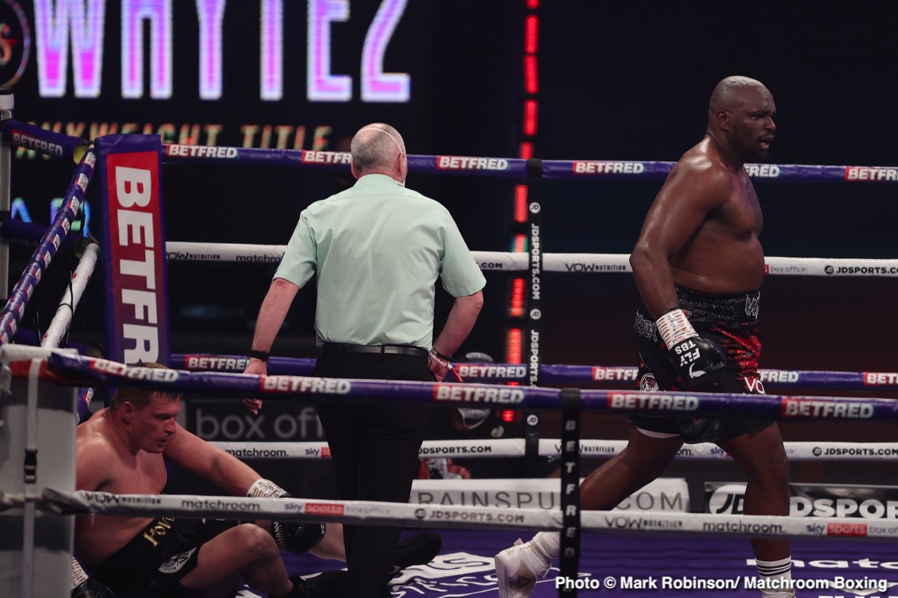 Dillian Whyte Lays Into Ruiz Vs. Arreola Fight