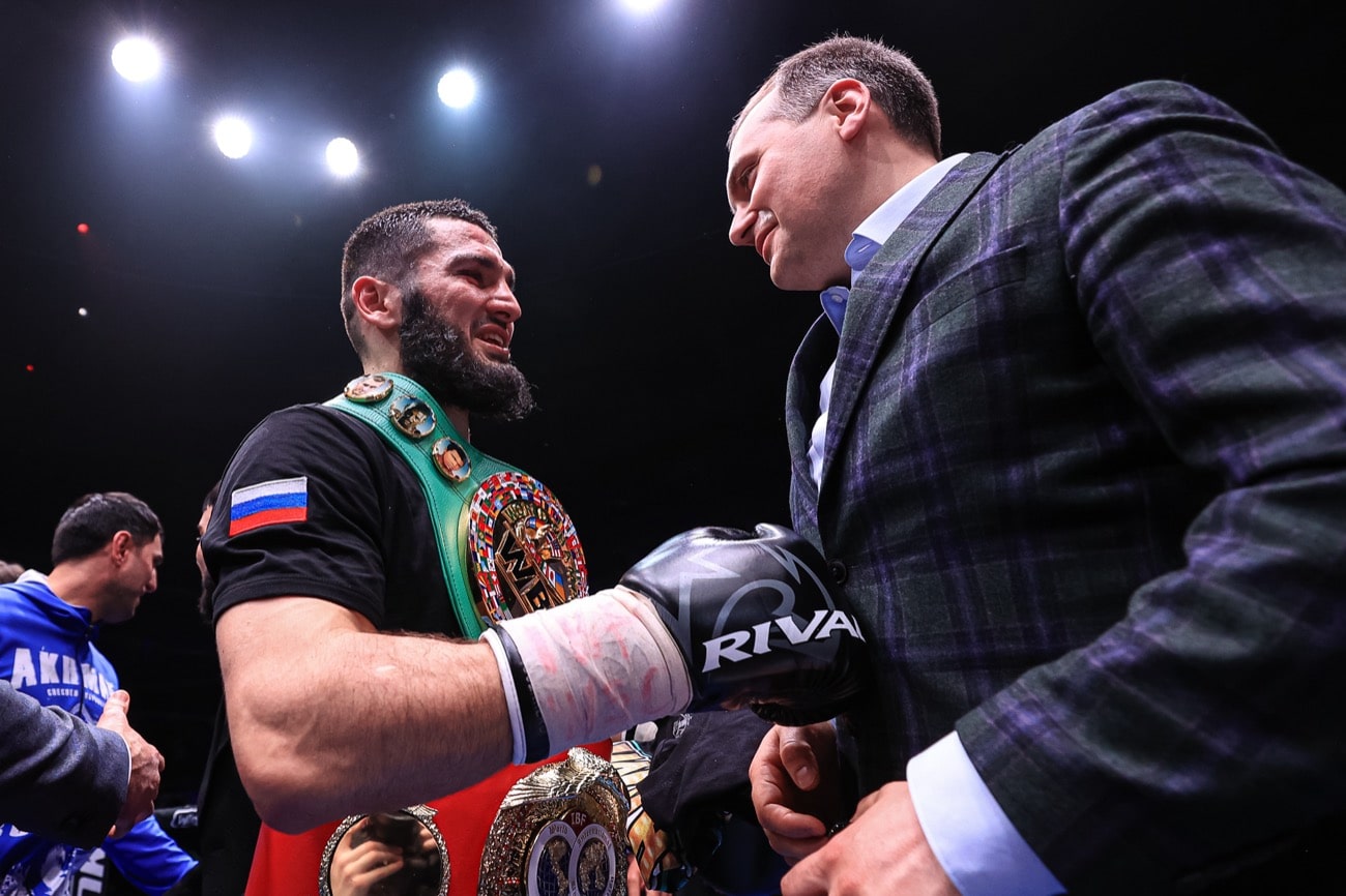 Artur Beterbiev tells Canelo to call him and he'll agree to fight him next