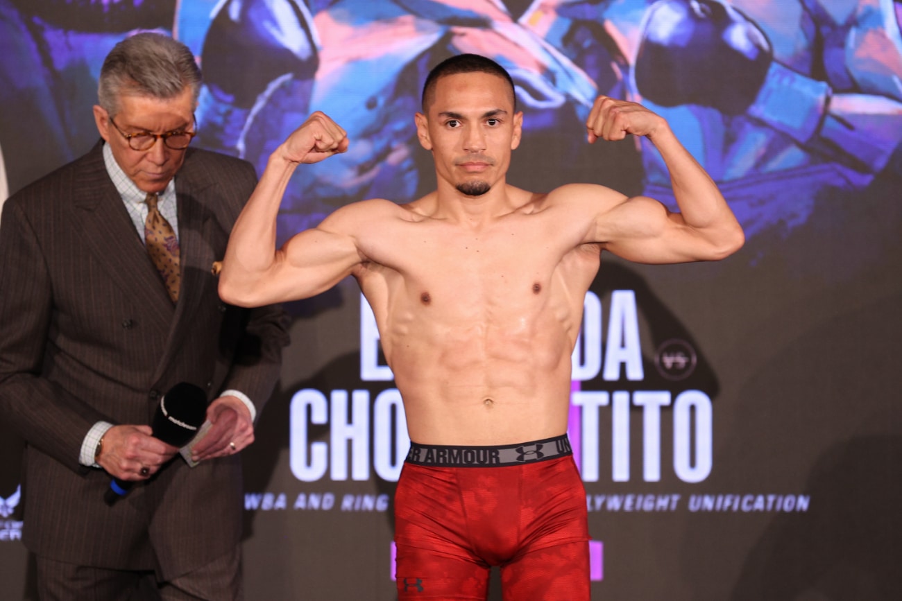 Juan Francisco Estrada vs. Roman 'Chocolatito 2 - weights & preview