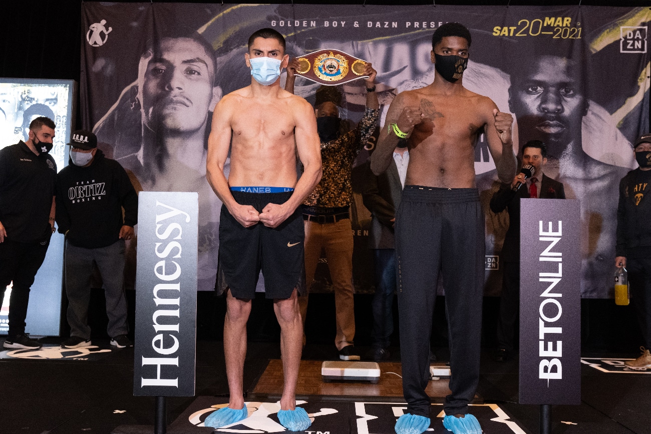 Vergil Ortiz Jr: "I was 70 percent" for Maurice Hooker fight