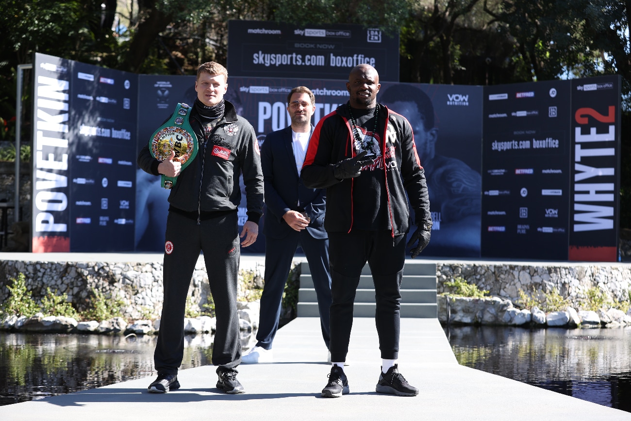 Dillian Whyte denies he'll be 'gunshy' for Alexander Povetkin rematch