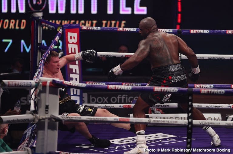 Povetkin vs Whyte 2 - live results and photos