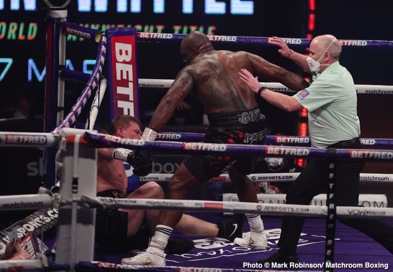 Dillian Whyte could be added to Canelo vs. Plant undercard on September 18th