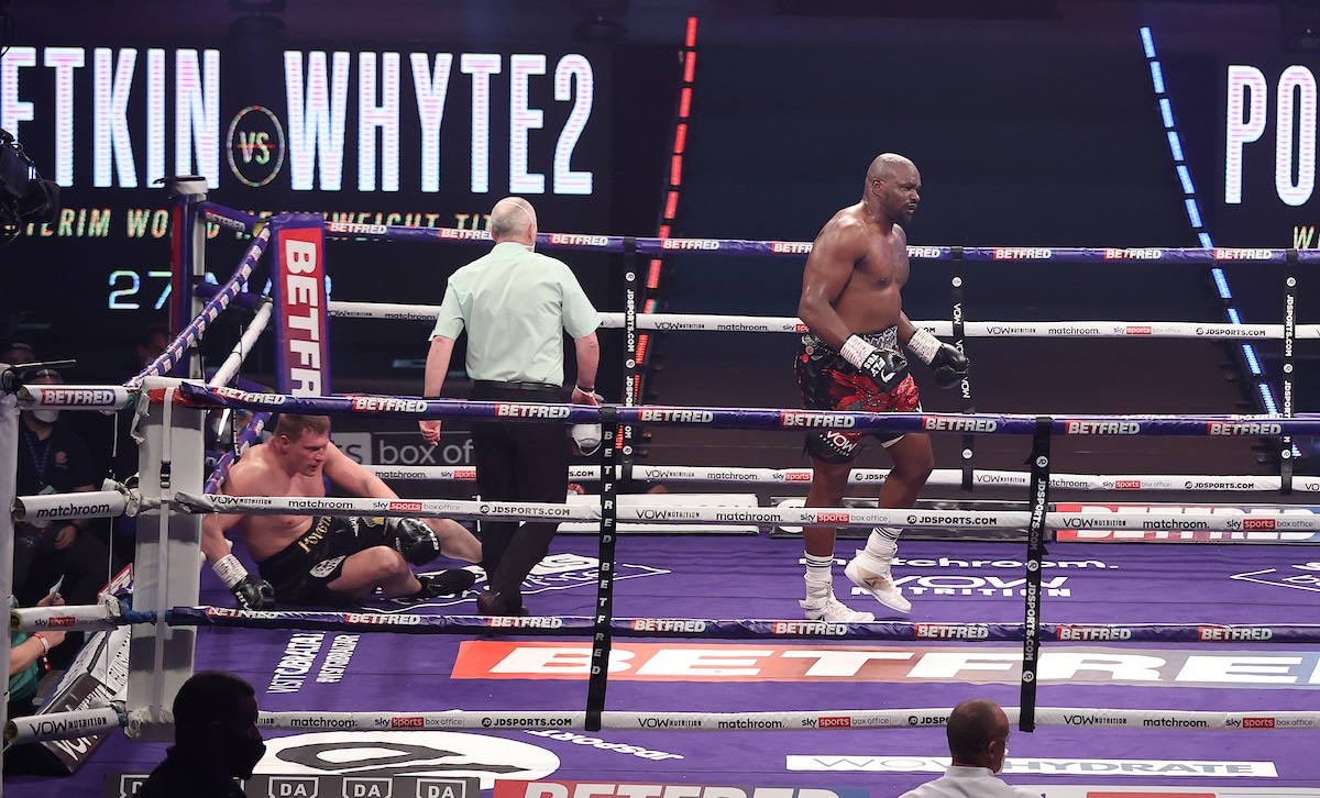 Charles Martin, Dillian Whyte boxing image / photo