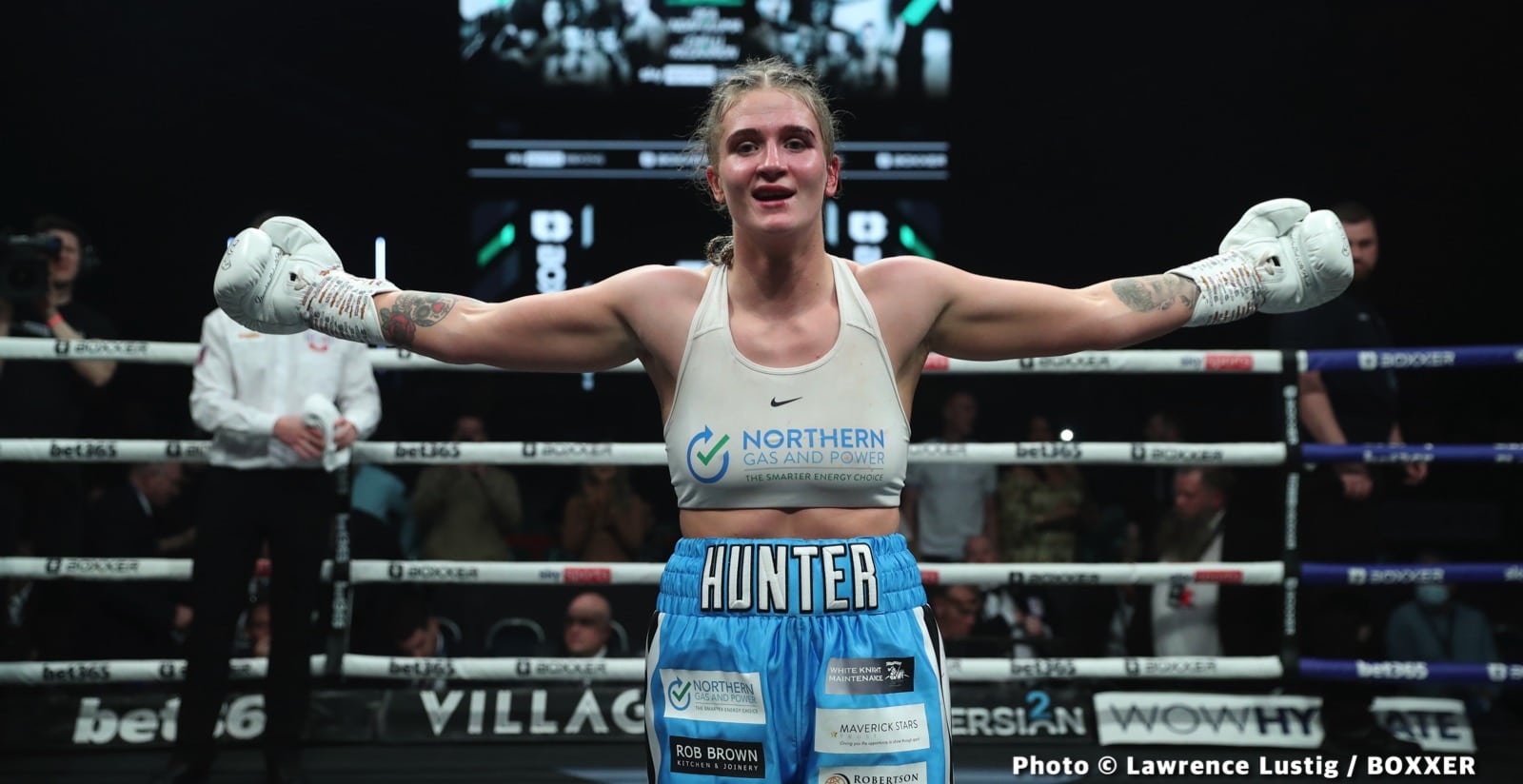 Photos: Savannah Marshall Knocks Out Hermans In Newcastle