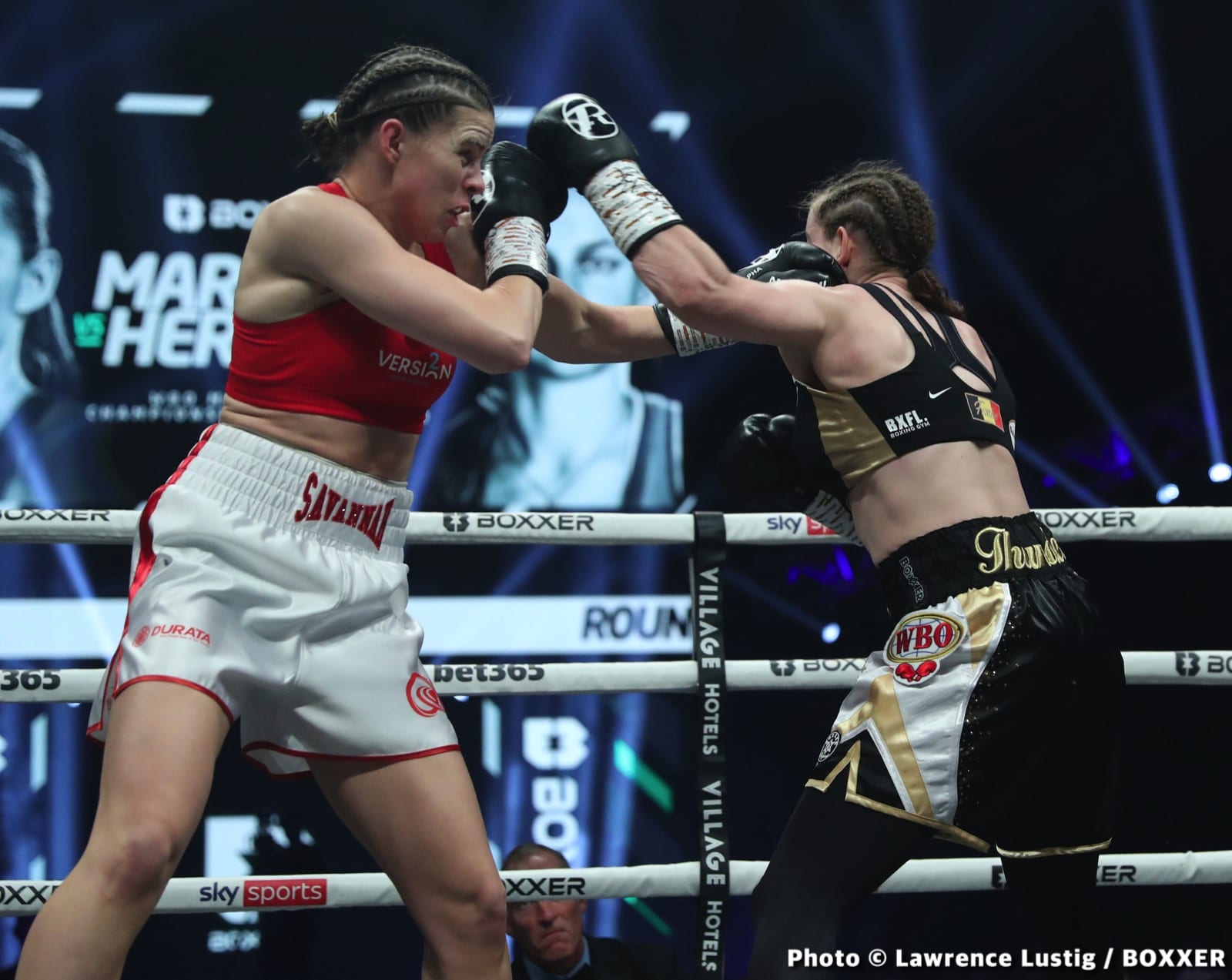 Savannah Marshall KOs Femke Hermans In 3rd Round - Boxing Results